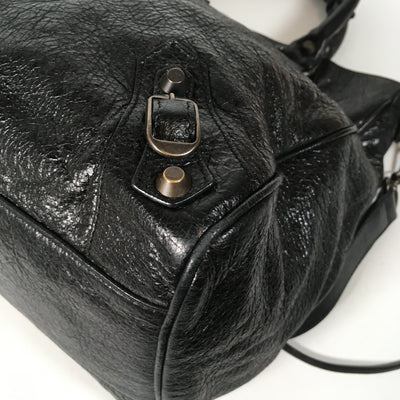 Black Balenciaga Velo Bag