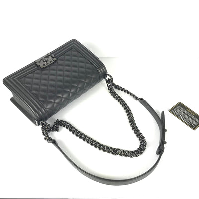 Chanel So Black Boy Bag