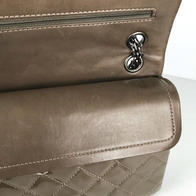 Chanel 2.55 Reissue Flap in Bronze with silver hardware 