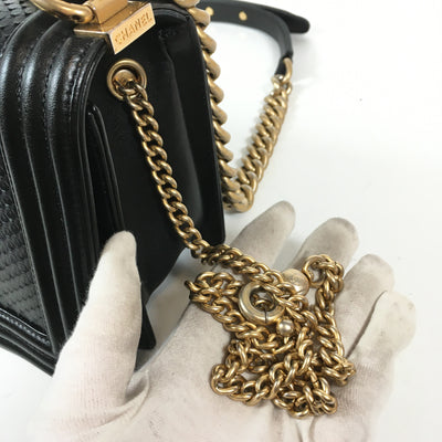 Chanel Python Boy Bag