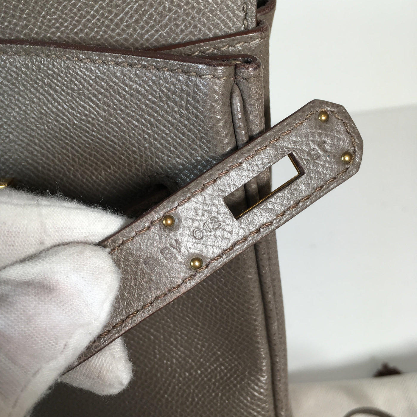 Hermès Birkin Bag gray etain