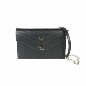 Yves Saint Laurent Envelope WOC in Black