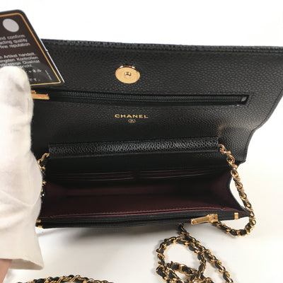 Chanel Classic Wallet on Chain (WOC)