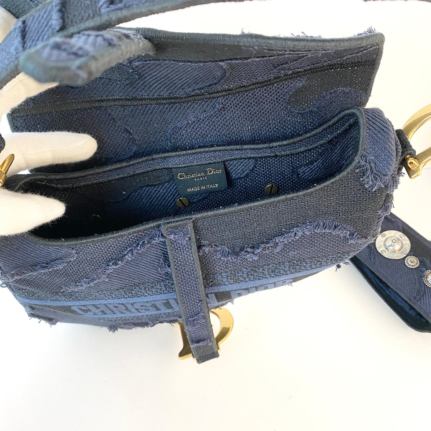 Christian Dior Saddle with Strap