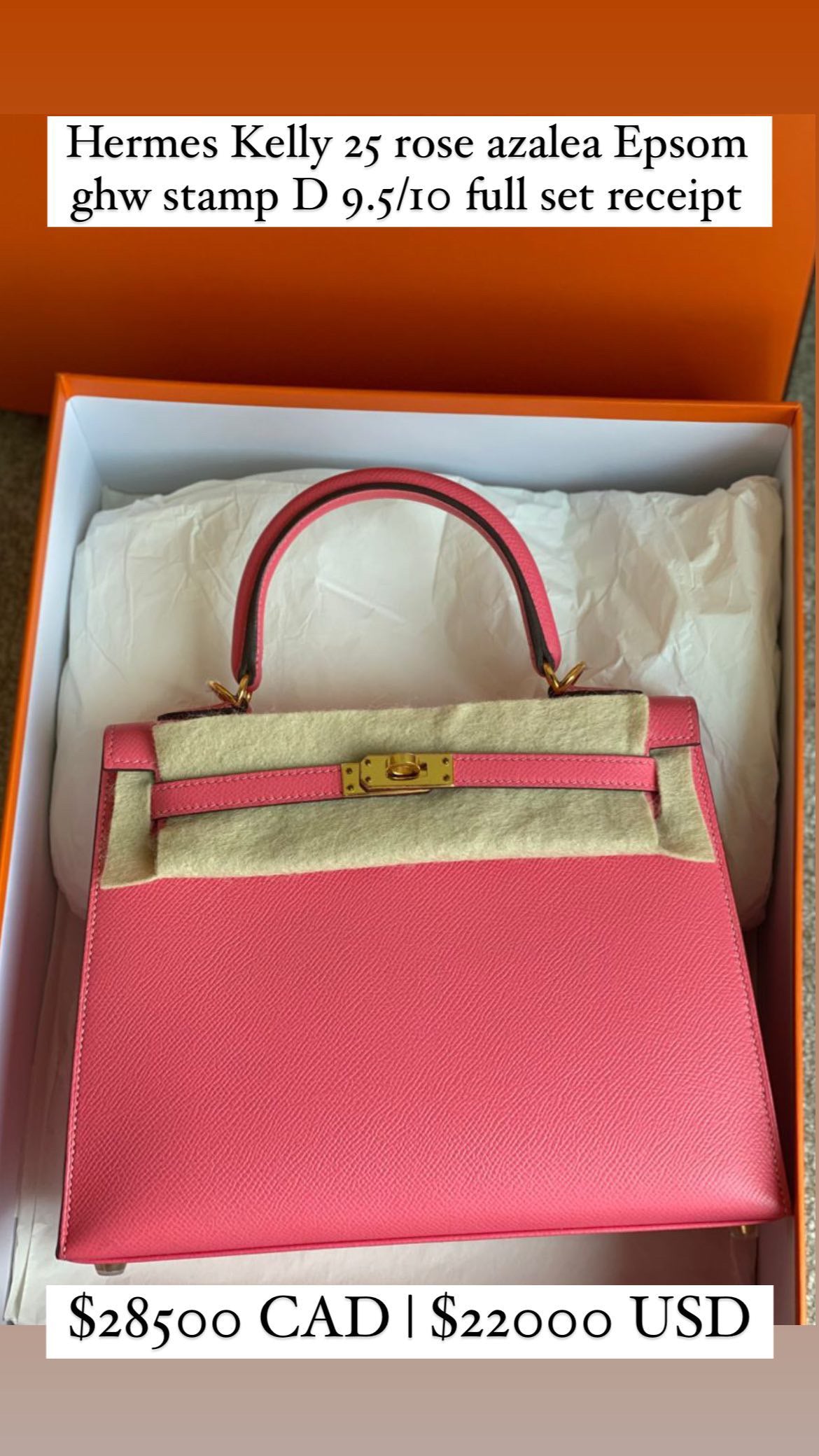 Hermes Kelly 25