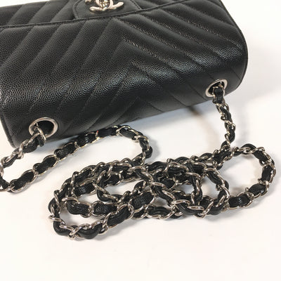 Chanel Chevron Mini Rectangle