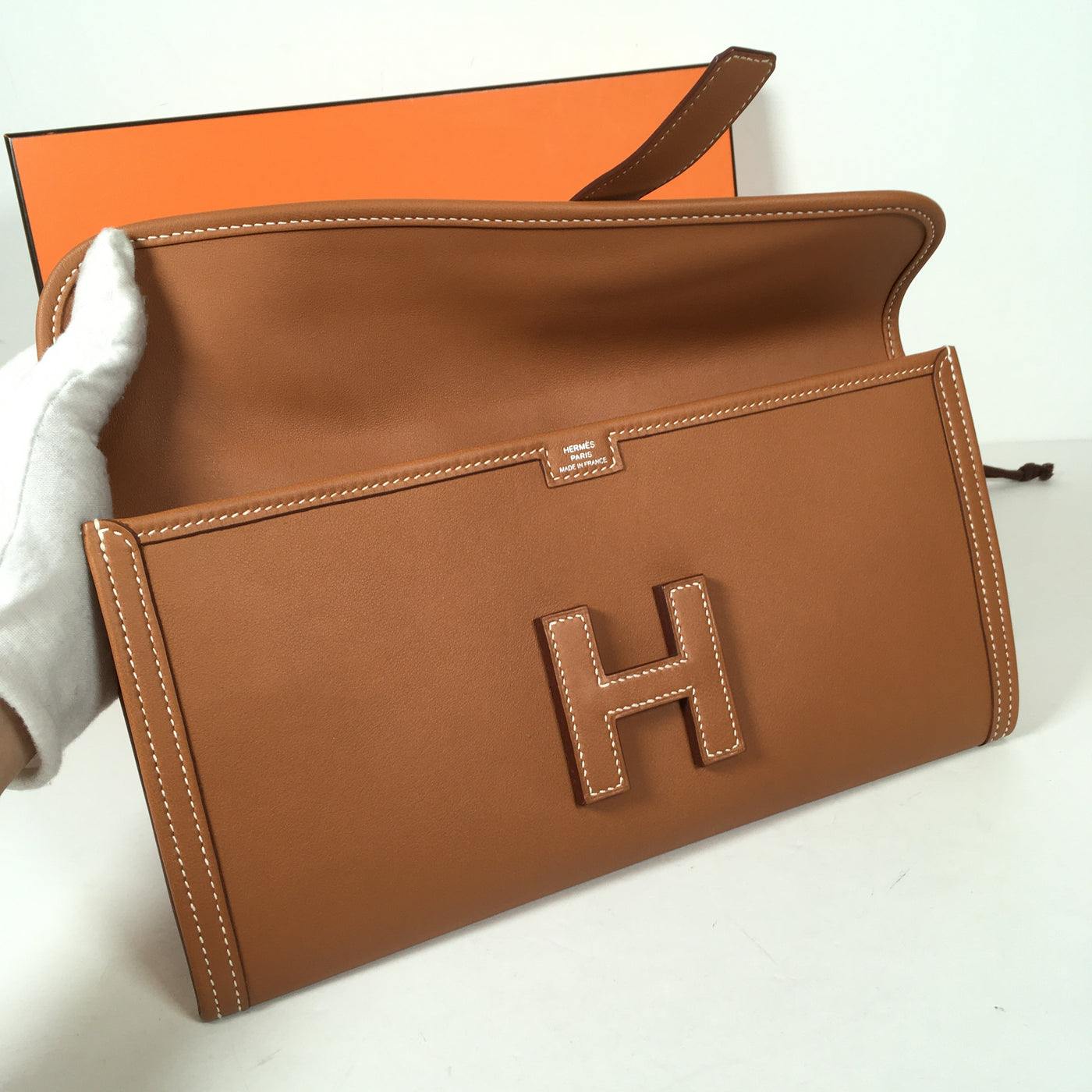 Hermès Jige Elan Clutch