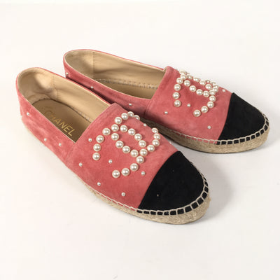 Chanel Pearl Espadrilles